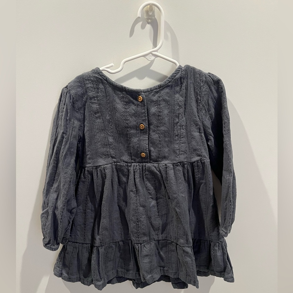 Girls’ Bluish Gray Dress by Little Co. by Lauren Conrad